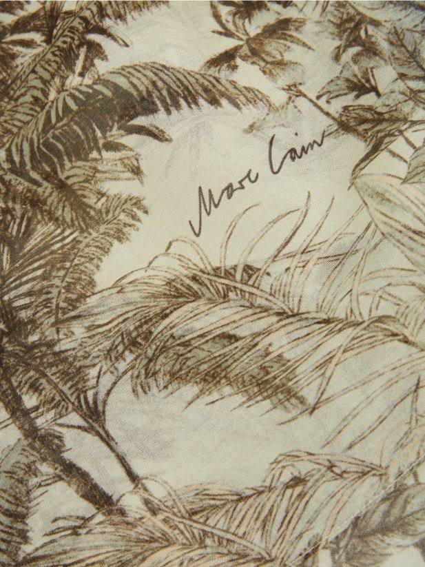 eșarfă cu modele mixte Marc Cain respirație moale accesorii 4826HH1728