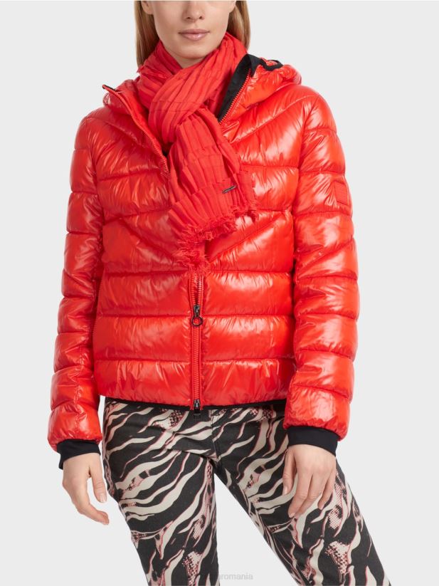 eșarfă cu structură plisată Marc Cain campari accesorii 4826HH1667