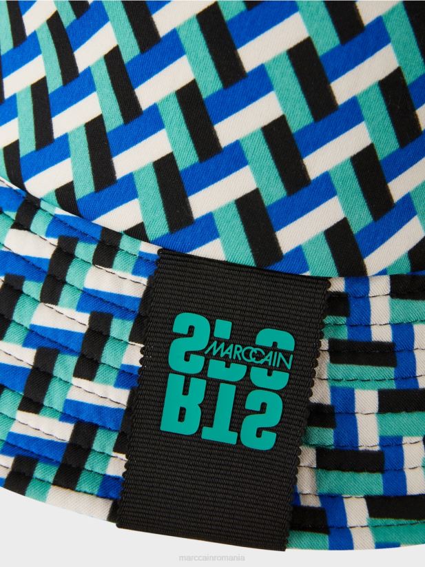 pălărie în stil pescar Marc Cain smalț accesorii 4826HH1659