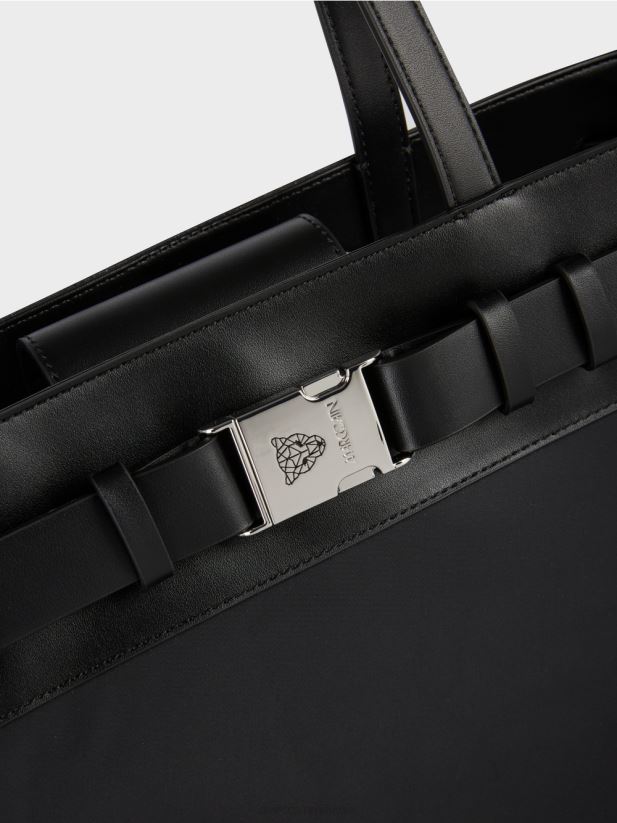 cumpărător din nailon „regândiți împreună”. Marc Cain negru accesorii 4826HH1514