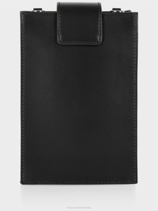 geantă crossbody în format longitudinal Marc Cain negru accesorii 4826HH1521