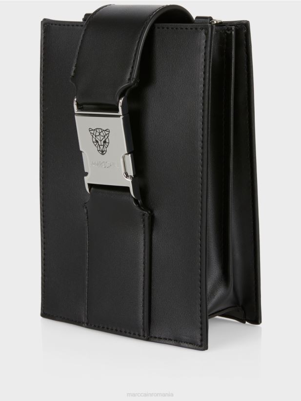 geantă crossbody în format longitudinal Marc Cain negru accesorii 4826HH1521