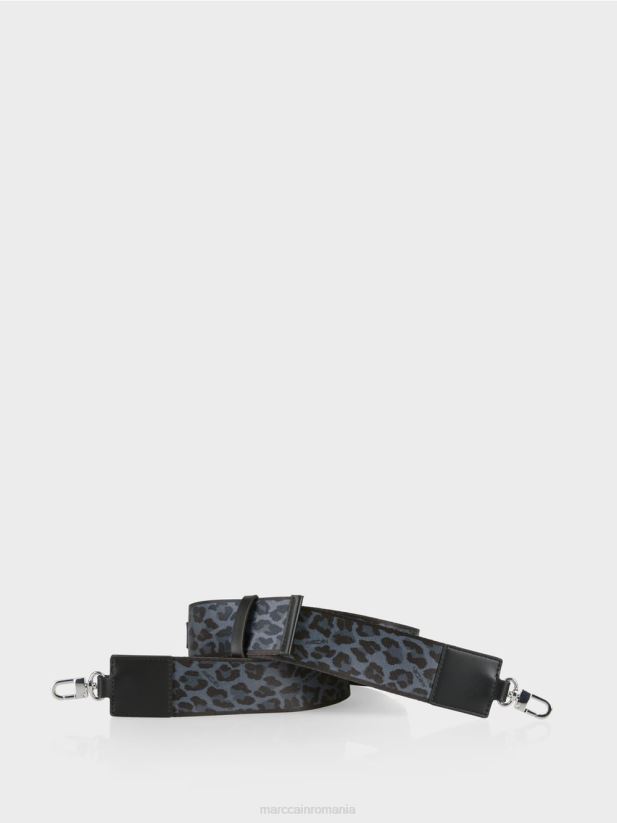 geantă crossbody în format longitudinal Marc Cain negru accesorii 4826HH1521