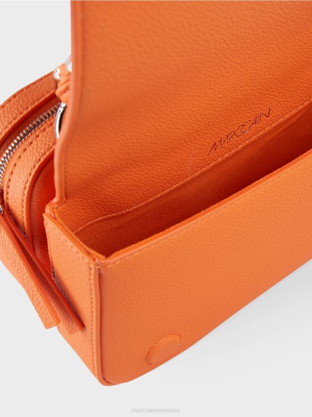 geantă de umăr două în unu Marc Cain coral strălucitor accesorii 4826HH1511