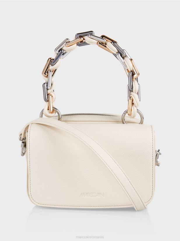 geantă de umăr două în unu Marc Cain fum accesorii 4826HH1491