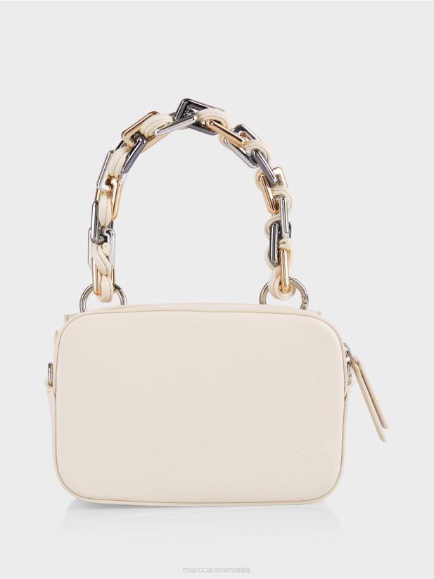 geantă de umăr două în unu Marc Cain fum accesorii 4826HH1491