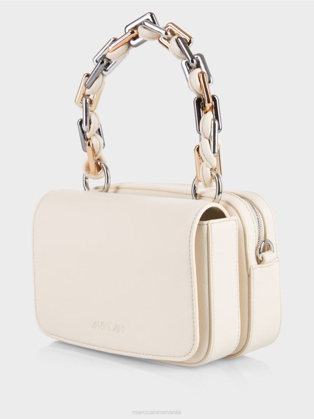 geantă de umăr două în unu Marc Cain fum accesorii 4826HH1491