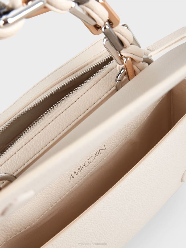 geantă de umăr două în unu Marc Cain fum accesorii 4826HH1491