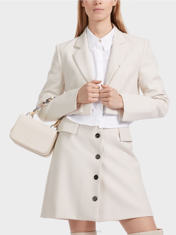 geantă de umăr două în unu Marc Cain fum accesorii 4826HH1491