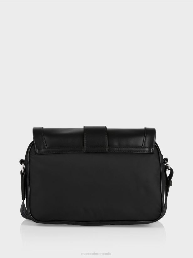 geantă de umăr „regândește împreună”. Marc Cain negru accesorii 4826HH1519