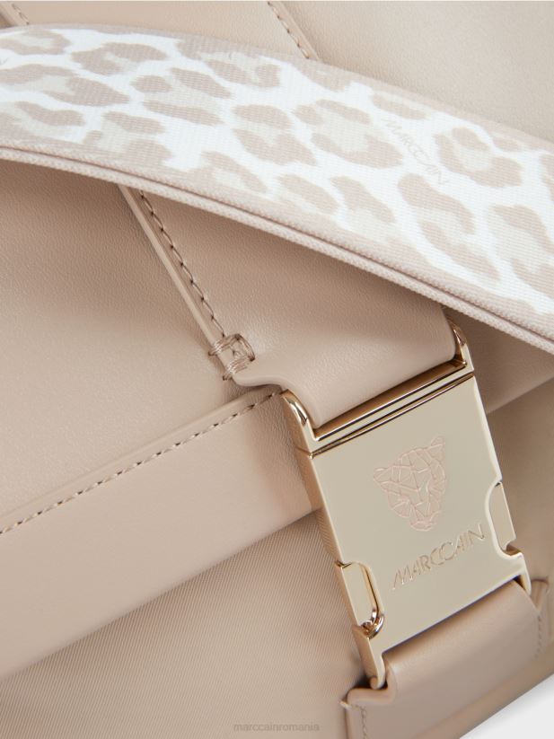 geantă de umăr „regândește împreună”. Marc Cain nisip albit accesorii 4826HH1492