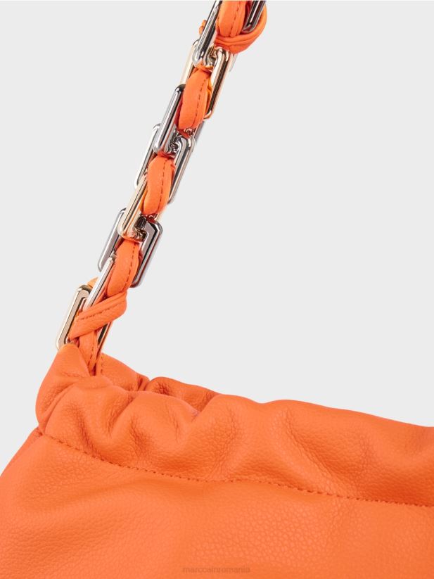 geantă pentru cumpărături în stil husă Marc Cain coral strălucitor accesorii 4826HH1509