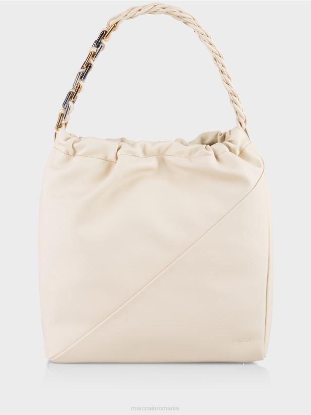 geantă pentru cumpărături în stil husă Marc Cain fum accesorii 4826HH1494