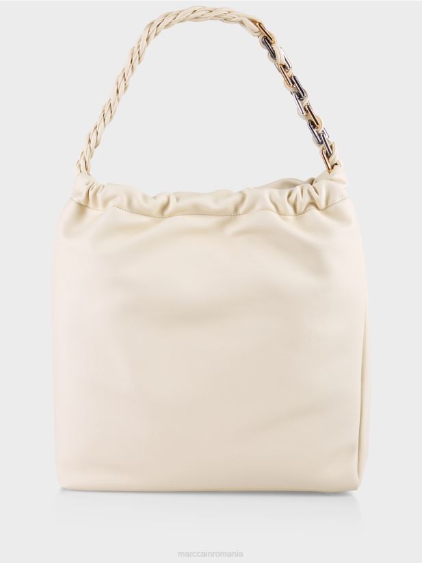 geantă pentru cumpărături în stil husă Marc Cain fum accesorii 4826HH1494