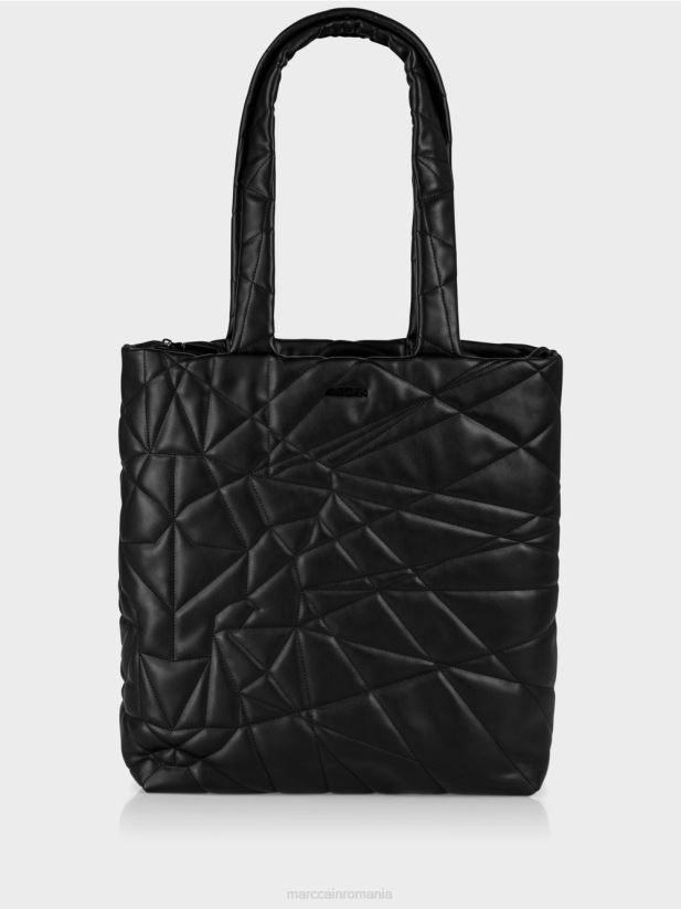 geantă tote cu matlasare 3d Marc Cain negru accesorii 4826HH1548