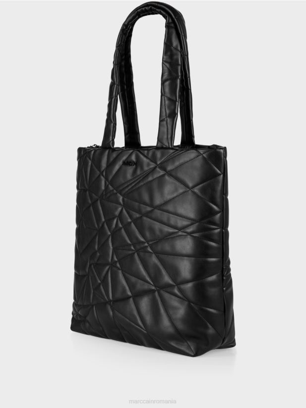 geantă tote cu matlasare 3d Marc Cain negru accesorii 4826HH1548