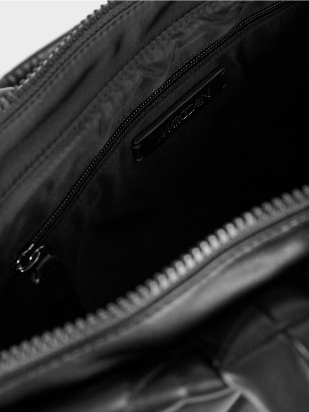 geantă tote cu matlasare 3d Marc Cain negru accesorii 4826HH1548