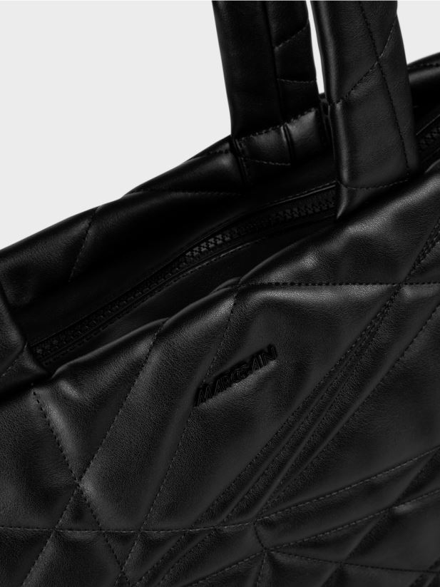 geantă tote cu matlasare 3d Marc Cain negru accesorii 4826HH1548