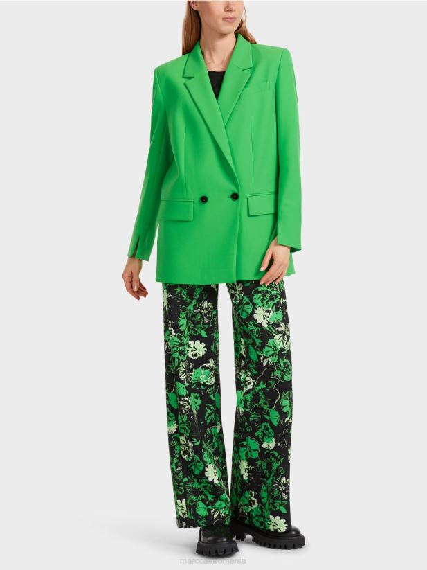 blazer clasic Marc Cain verde măr închis îmbrăcăminte 4826HH155 blazer clasic Marc Cain verde măr închis îmbrăcăminte 4826HH155