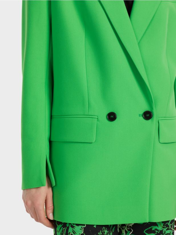 blazer clasic Marc Cain verde măr închis îmbrăcăminte 4826HH155