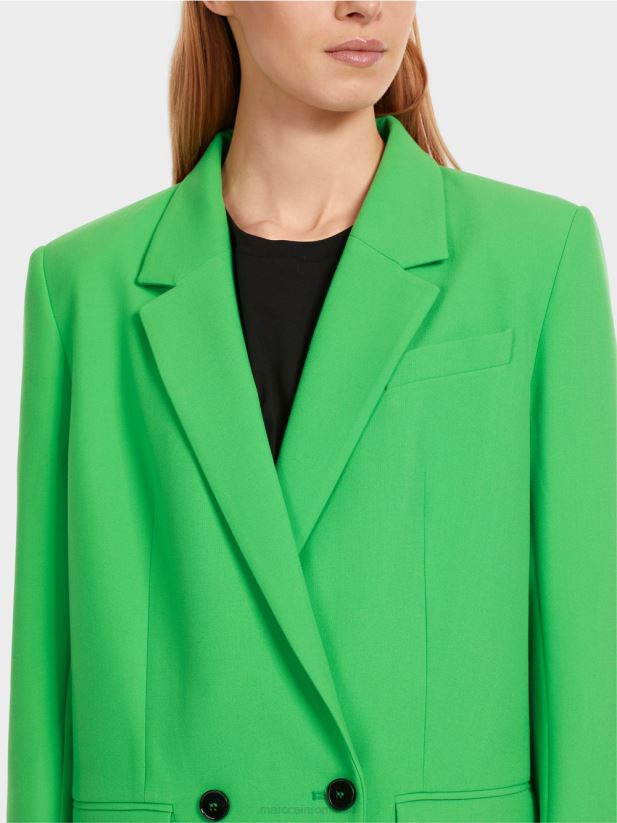 blazer clasic Marc Cain verde măr închis îmbrăcăminte 4826HH155