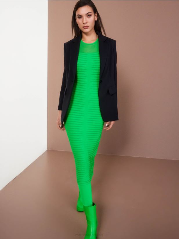 blazer cu buzunare decorative pe corp Marc Cain negru îmbrăcăminte 4826HH154