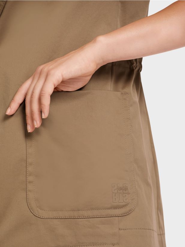 blazer cu mânecă Marc Cain cafea ușoară îmbrăcăminte 4826HH198