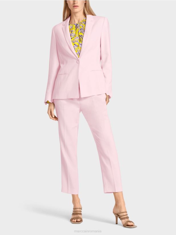 blazer elegant Marc Cain roz moale îmbrăcăminte 4826HH187
