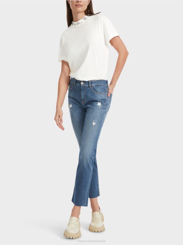 blugi clasici sikar basic Marc Cain epocă îmbrăcăminte 4826HH755