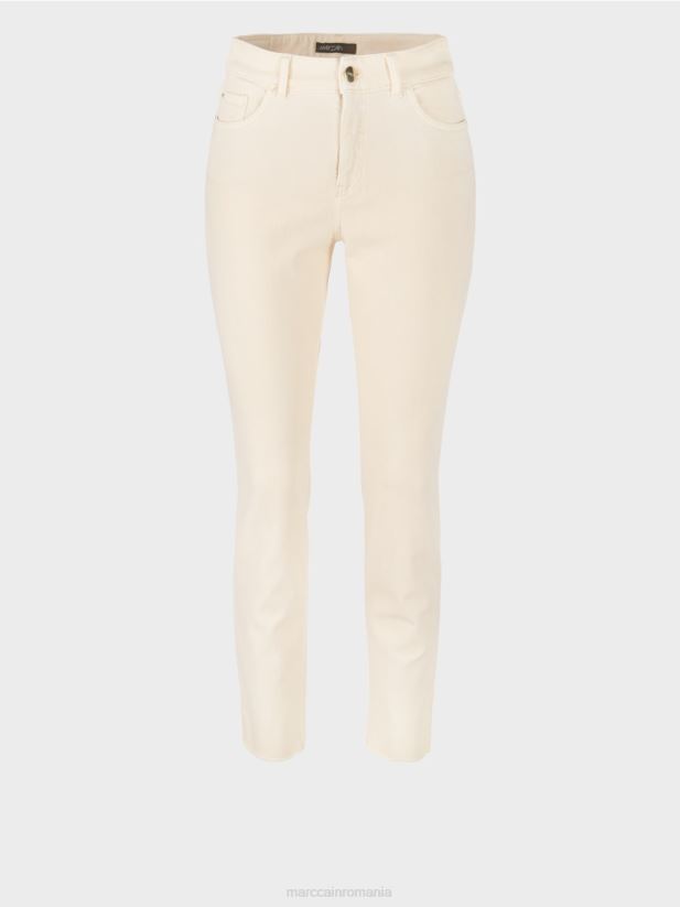 blugi colorați „regândiți împreună”. Marc Cain cremă îmbrăcăminte 4826HH830