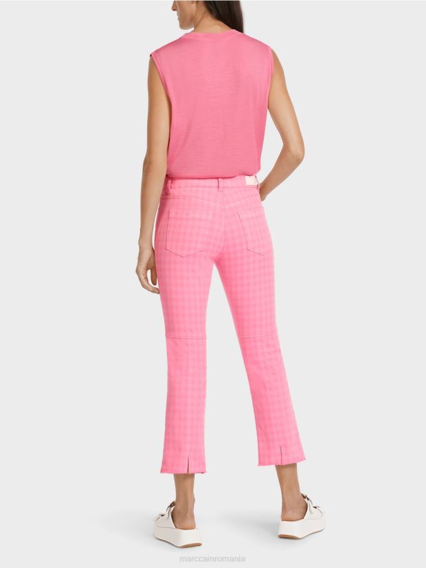 blugi colorați „regândiți împreună”. Marc Cain roz aprins îmbrăcăminte 4826HH806