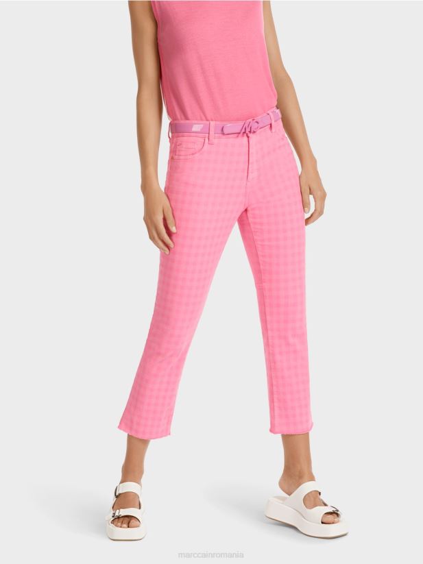blugi colorați „regândiți împreună”. Marc Cain roz aprins îmbrăcăminte 4826HH806