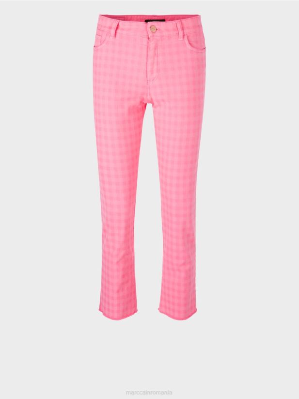 blugi colorați „regândiți împreună”. Marc Cain roz aprins îmbrăcăminte 4826HH806