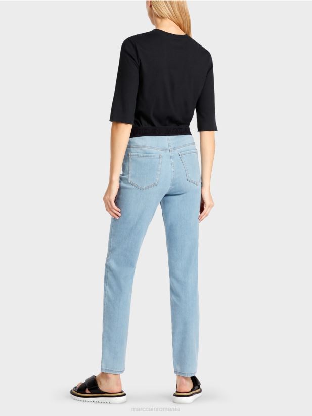 blugi elastic elastic siena Marc Cain bleu îmbrăcăminte 4826HH801