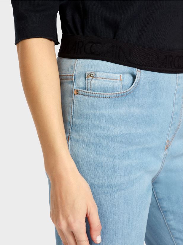 blugi elastic elastic siena Marc Cain bleu îmbrăcăminte 4826HH801