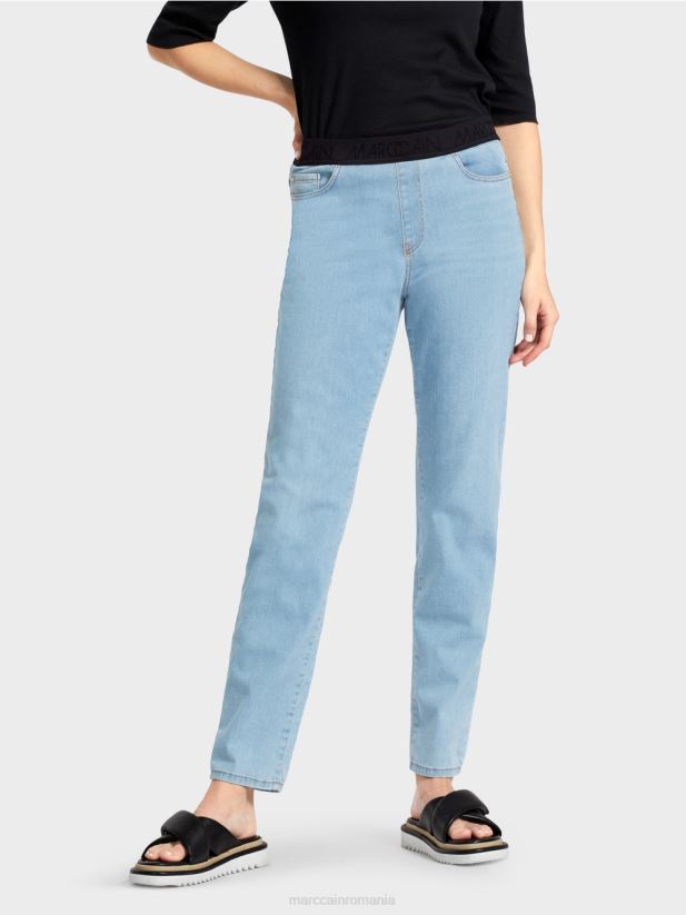 blugi elastic elastic siena Marc Cain bleu îmbrăcăminte 4826HH801