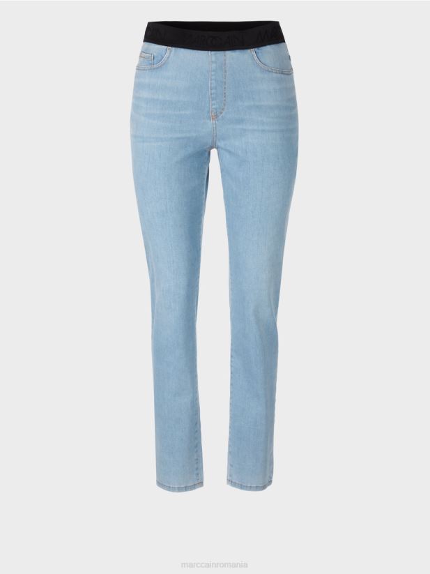 blugi elastic elastic siena Marc Cain bleu îmbrăcăminte 4826HH801