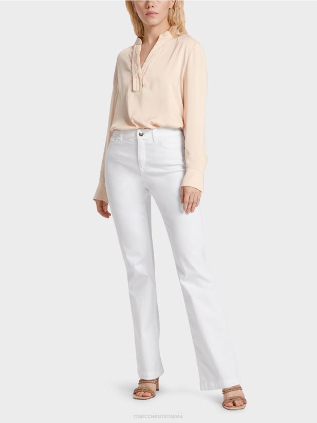 blugi faro „regândiți împreună”. Marc Cain alb îmbrăcăminte 4826HH796