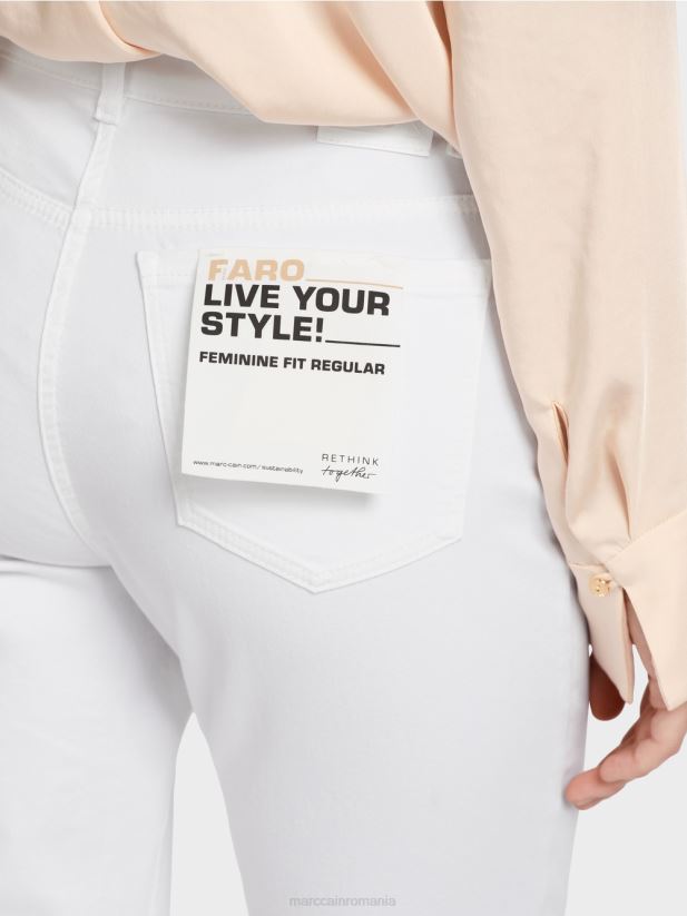 blugi faro „regândiți împreună”. Marc Cain alb îmbrăcăminte 4826HH796