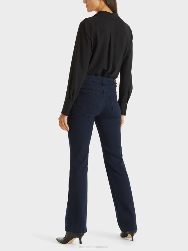 blugi faro „regândiți împreună”. Marc Cain albastru miezul nopții îmbrăcăminte 4826HH825