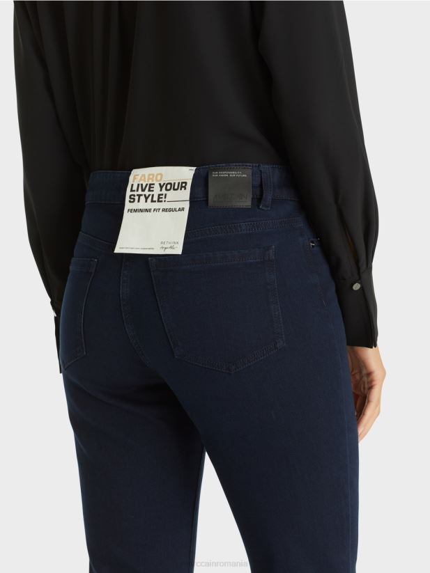 blugi faro „regândiți împreună”. Marc Cain albastru miezul nopții îmbrăcăminte 4826HH825