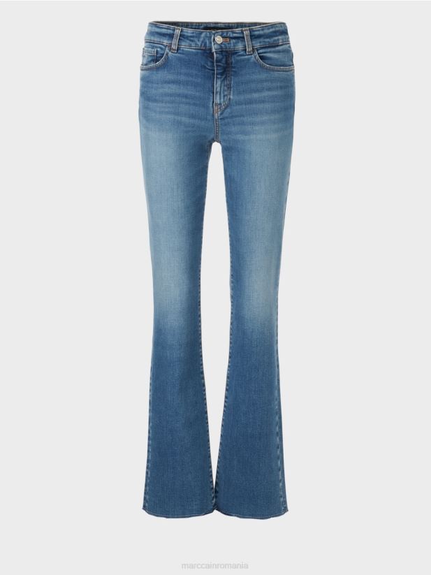 blugi faro „regândiți împreună”. Marc Cain albastru vintage îmbrăcăminte 4826HH778