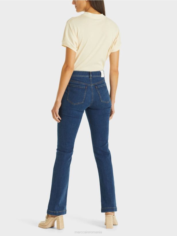 blugi faro „regândiți împreună”. Marc Cain denim albastru îmbrăcăminte 4826HH811