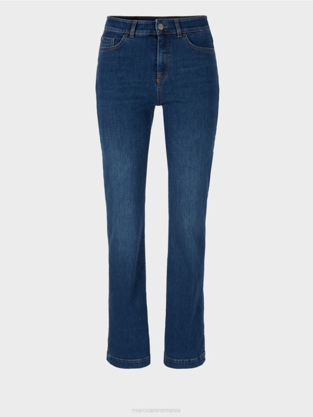 blugi faro „regândiți împreună”. Marc Cain denim albastru îmbrăcăminte 4826HH811