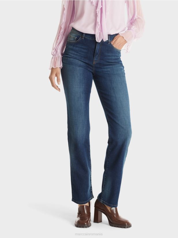 blugi fyli „regândiți împreună”. Marc Cain denim albastru îmbrăcăminte 4826HH785