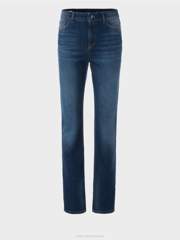 blugi fyli „regândiți împreună”. Marc Cain denim albastru îmbrăcăminte 4826HH785