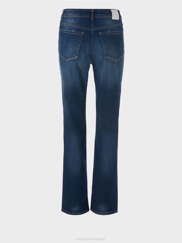 blugi fyli „regândiți împreună”. Marc Cain denim albastru îmbrăcăminte 4826HH785