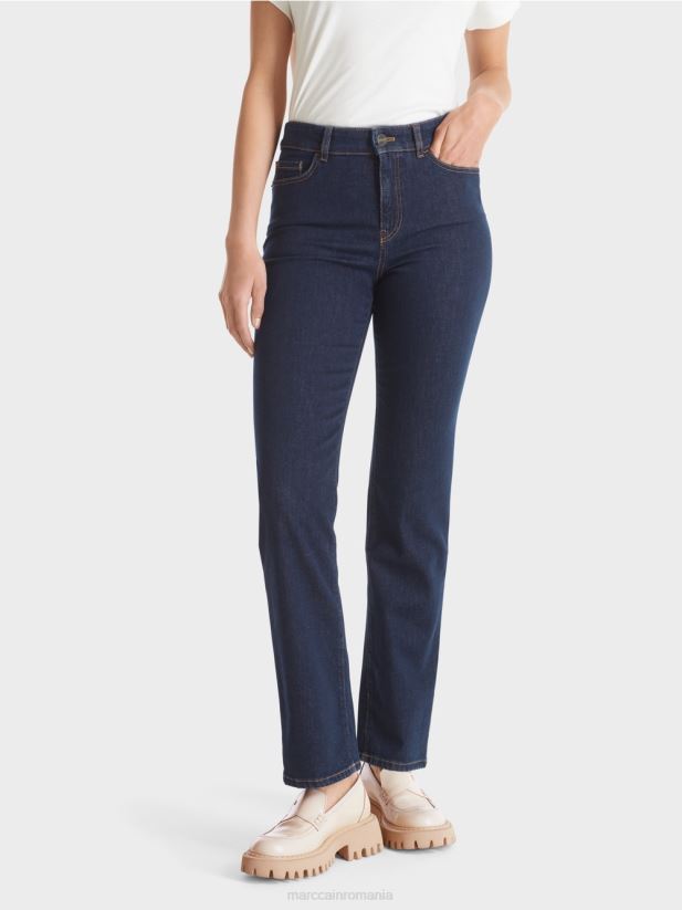 blugi fyli „regândiți împreună”. Marc Cain indigo vintage îmbrăcăminte 4826HH767