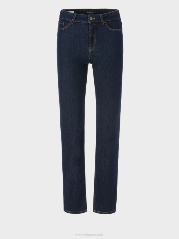 blugi fyli „regândiți împreună”. Marc Cain indigo vintage îmbrăcăminte 4826HH767