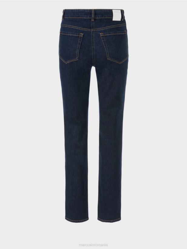 blugi fyli „regândiți împreună”. Marc Cain indigo vintage îmbrăcăminte 4826HH767